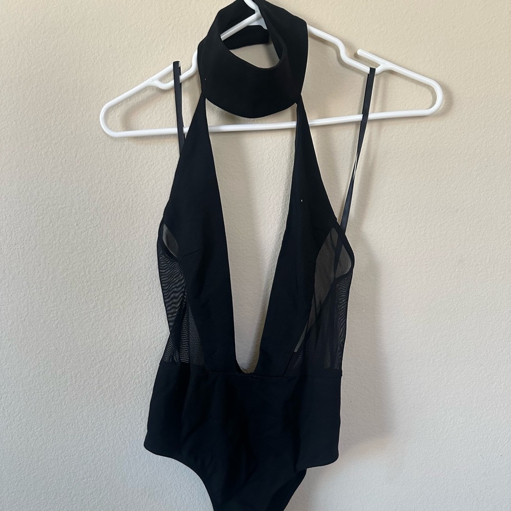 Halter top bodysuit